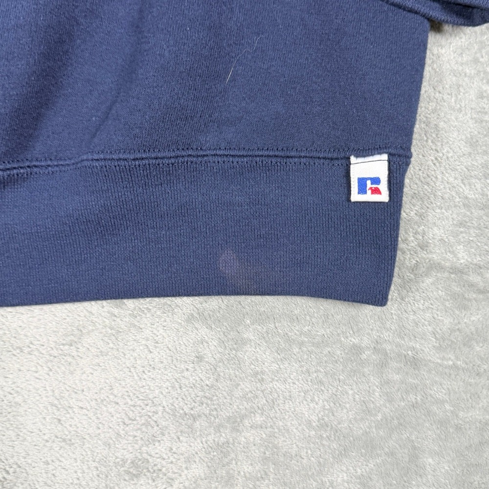 Vintage Russell Athletic Mens Large Sweatshirt Transylvania Navy Blue USA Made - Picture 2 of 10